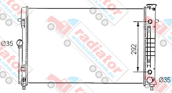 RW027170M Radiator